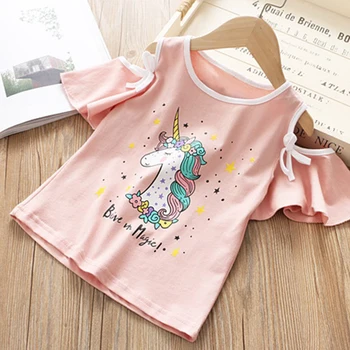 Unicorn Tøj Sæt til Piger Sommer Mode Prinsesse Fødselsdag Tøj Children' s Tøj der Passer til Børn Piger Tøj Sæt