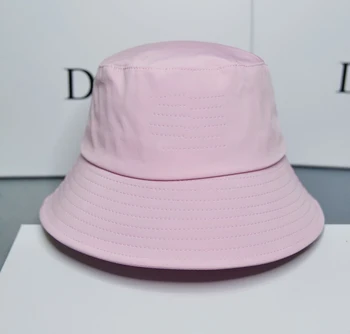 Unisex Sort Hvid Solid Spand Hat Bob Caps Hip Hop Gorros Hot Brand Mænd kvinder Sommeren Panama Cap Beach Sun Fiskeri boonie Hat