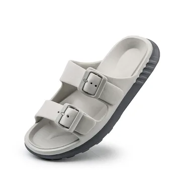 Unisex indendørs sandaler, non-slip skum tøfler til hjem eller hotel, sommer flip-flops