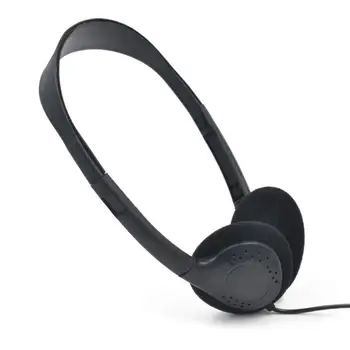Universal 3,5 mm-Stik Bløde Earmuff Musik, HiFi Gaming Headset Hovedtelefon