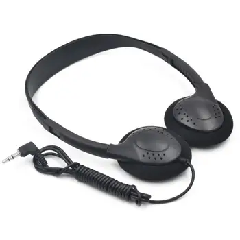 Universal 3,5 mm-Stik Bløde Earmuff Musik, HiFi Gaming Headset Hovedtelefon