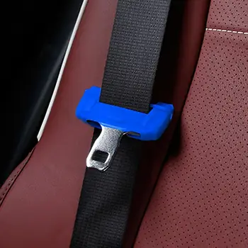 Universal Bil Sikkerhed Bælte Spænde Silicon Protector Anti-Ridse Sikkerhedssele Spænde Klip Interiør-Knappen Tilfælde, Anti-Scratch Cover