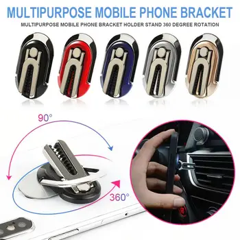 Universal Mp Mobiltelefonholder Bil Luftskrue Greb Mount Stå Rotation Finger Ring-Holderen Til IPhone, Xiaomi