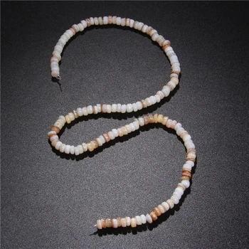 Uregelmæssige Hvide Naturlig Perlemor Shell Perler Pladsen Oval Shell Perler til Smykker at Gøre DIY Armbånd Halskæde Engros
