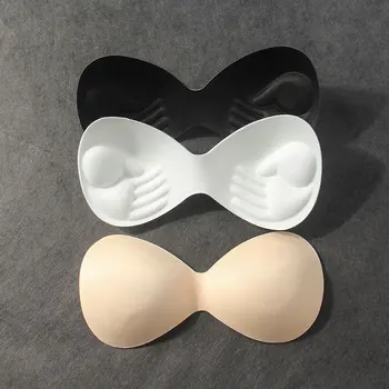 Usynlige Bikini Pad-Bh Push-Up Svamp Pad Hud-venlige Flytbare Badedragt Indsætte Breast Enhancer Intime Bra Tilbehør
