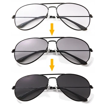 Uv-Søn Fotokromisk Progressive Briller til Læsning Kvinder Mænd Multifokal Anti-blå lys Udendørs Skygge for solen Langsynethed Briller