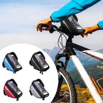 Vandtæt, Touchscreen-Cykel Taske Stor Kapacitet MTB Cykel Taske Telefonen Tilfælde Holder Foran Rør Ramme Tasker Cykel Tilbehør