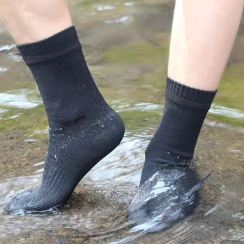 Vandtæt og åndbar sokker til mænd og kvinder, vandreture, jagt, vandreture, skiløb, fiskeri problemfri udendørs sport vandtætte sokker