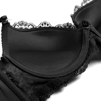 Varsbaby Sexy lace push up bh samler sæt undertøj til kvinder