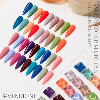 Vendeeni Boheme-Serien Gel Neglelak 18 Farver Sommer Farverige UV-Soak Off Gel Polish Lak nailart Gele Lak, 15 ml