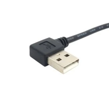 Venstre Vinklet USB 2.0 EN Mand til Venstre Vinklet B Mandlige 90 graders Printer, Scanner, Kabel-20cm