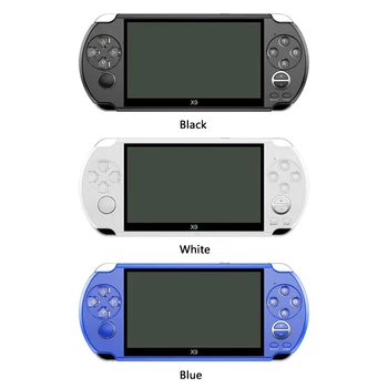 Video Spil Håndholdte PSP spillekonsol Retro Mini 5 På. Spil til Konsol TV-Udgang Multifunktionelle 8GB Hukommelse, Håndholdte til Sony PSP