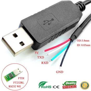 Vind 10 Android mac ftdi ft232rl usb-rs232 adapter kabel kompatibel usb-rs232-vi