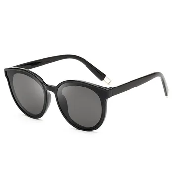 Vintage Solbriller Kvinder Rund Ramme Ocean Linse solbriller Belagt Internet-Berømthed Anbefaler Gafas oculos feminino