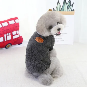 Vinteren Hund Tøj Bløde Flonel Hvalp Pet Tøj til Små Hunde Kostume Hund Coat Chihuahua Ropa Para Perro Pug