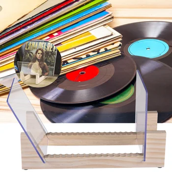 Vinylplade Opbevaring Holder Display kan indeholde Op til 25 Albums