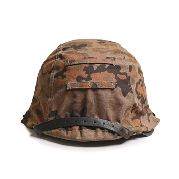 WW2 E. M. D Tyskland .Oak leaf camouflage hjelm dække