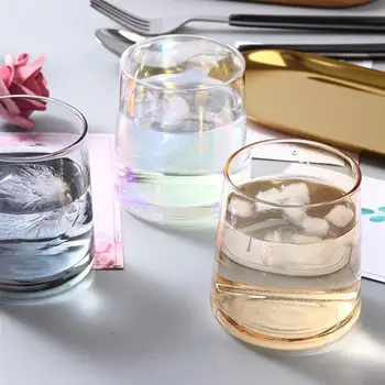 Whisky Glas Glas Kop Kaffe, Mælk Diamant Sekskantet Whisky Cocktail, Øl Glas Transparent Glas, Kopper