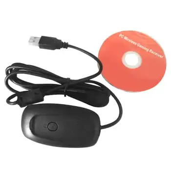 Wireless Gamepad til PC Adapter Gaming Controller USB-Modtager Trådløse Controllere til Microsoft Xbox 360-Konsol med CD