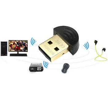 Wireless USB Bluetooth-Adapter 4.0 Audio-Modtager Bluetooth-Audio Transmitter CSR4.0 Modtageren Egnet til Bærbare computere