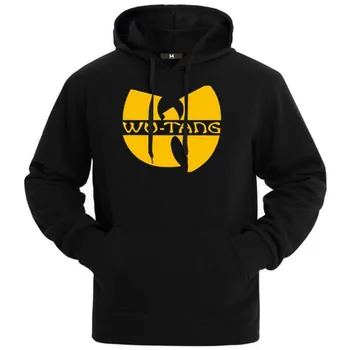 Wu Tang Clan Hoodie Mode Hip Hop Band-Logo Design-Hættetrøjer Mode Hooded Langærmet Sweatshirt Rap-Musik Toppe