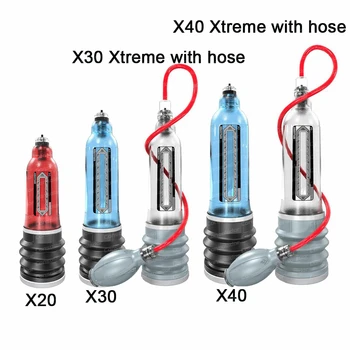 X20 X30 X40 Penis Pump-Penis Udvidelsen Cock Forstørre Vand Penis Extender-Vacuum Pumpe Til Mænd Pik Erektion Sexlegetøj Til Bøsser
