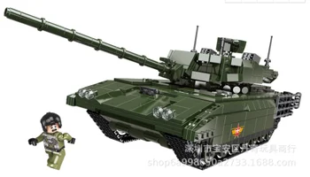 XINGBAO 06031 06032 06033 Militære Serie Leopard 2a6 Tank T-14 Tank Model byggesten Mursten Dreng Legetøj Pædagogiske Gaver