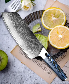 XITUO Damascus Knive Kokkens Kniv Japansk køkkenkniv Damaskus VG10 67 Lag Rustfrit Stål Knive Ultra Skarpe G10 Håndtere Nye