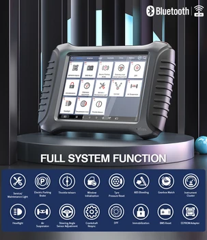XTOOL A80 Fuld System Bil Diagnostiske Værktøjer Automotive OBD2-Kode Læser XTOOL H6 Diagnostisk scanner levetid Gratis Online Opdatering