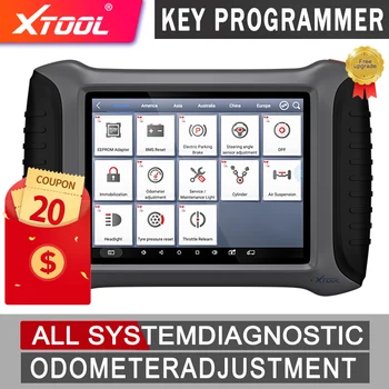 XTOOL A80 Fuld System Bil Diagnostiske Værktøjer Automotive OBD2-Kode Læser XTOOL H6 Diagnostisk scanner levetid Gratis Online Opdatering