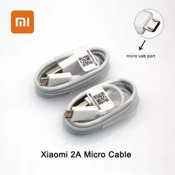 Xiaomi Micro Oprindelige 1M Kabel, Oplader, ，USB Data Sync For Redmi 7 6 5 S2 6A 5A 4A 4X Note 6 Pro Plus, opladerkabel