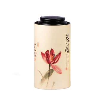 Xin Jia Yi Emballage Frugt Blomst Grøntsagsfrø Tin Kan Runde Dåse Med Klart Vindue Papir Dåse Skruelåg Kaffe Dåse