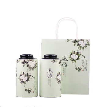 Xin Jia Yi Emballage Frugt Blomst Grøntsagsfrø Tin Kan Runde Dåse Med Klart Vindue Papir Dåse Skruelåg Kaffe Dåse