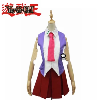 Yu-Gi-Oh! ARC-V Yuzu Hiragi Cosplay Kostume Skole Uniform Animationsfilm Dres skræddersyet Enhver Størrelse Jul Udstyr Karneval