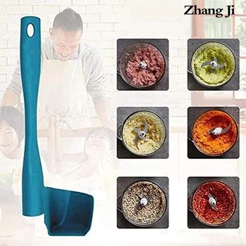 Zhangji Roterende Spatel til Køkken Thermomix Fjerne Portionering Mad multifunktions-Blanding Trommer Spatel