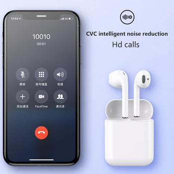 Ægte Trådløs Binaural Bluetooth-Hovedtelefoner i-Øret til Vivo Huawei Oppo Android Apple Universal Ultra-Lang batterilevetid